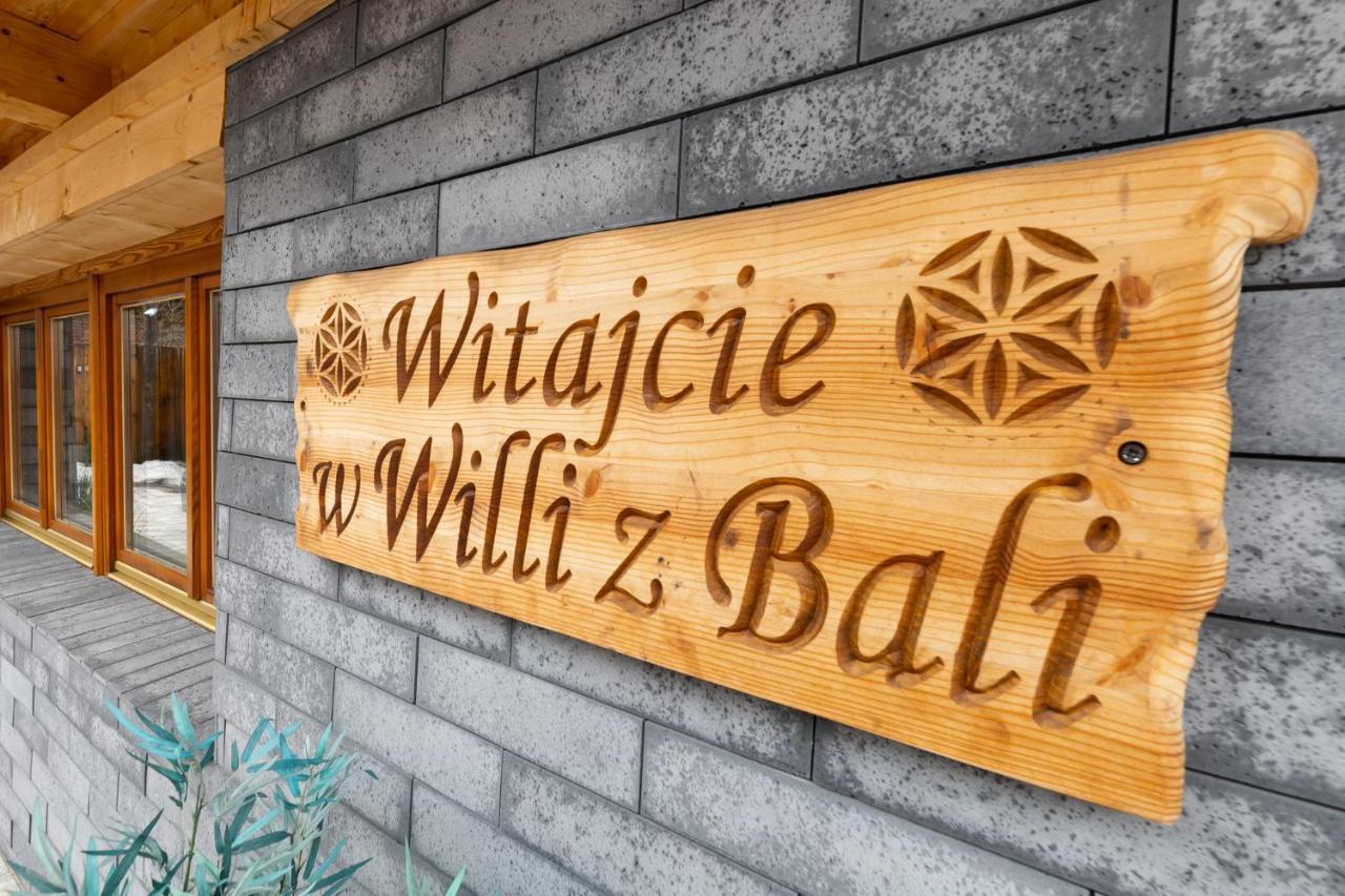 Willa Z Bali Spa - Jacuzzi Sauny Grota Solna-Teznia Poronin Buitenkant foto